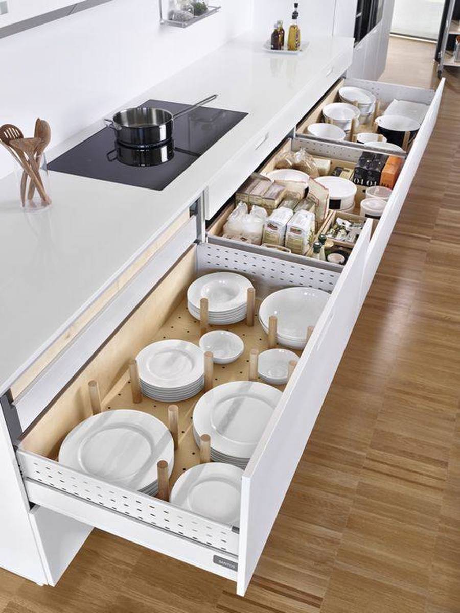 مدل چیدمان کابینت آشپزخانه خاص