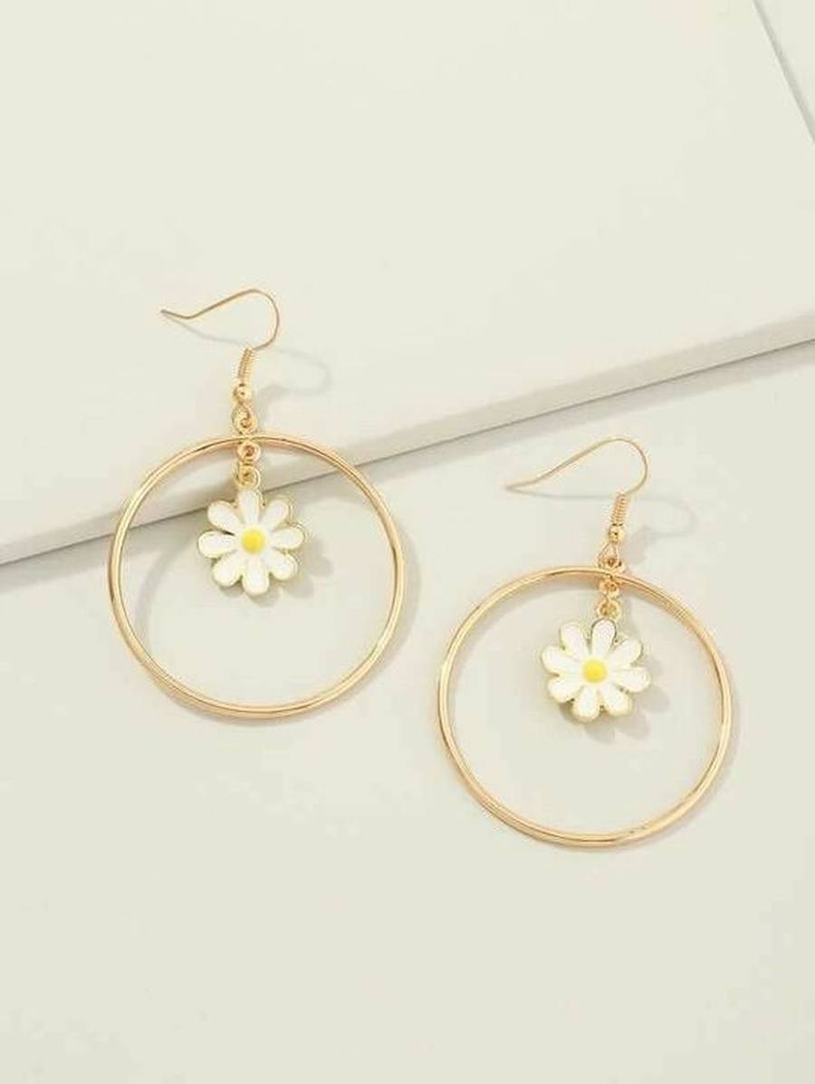  گوشواره آویز بلند طلا 