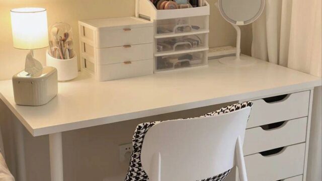 مدل میز تحریر سفید؛ مناسب برای دکوراسیون های شیک و مدرن