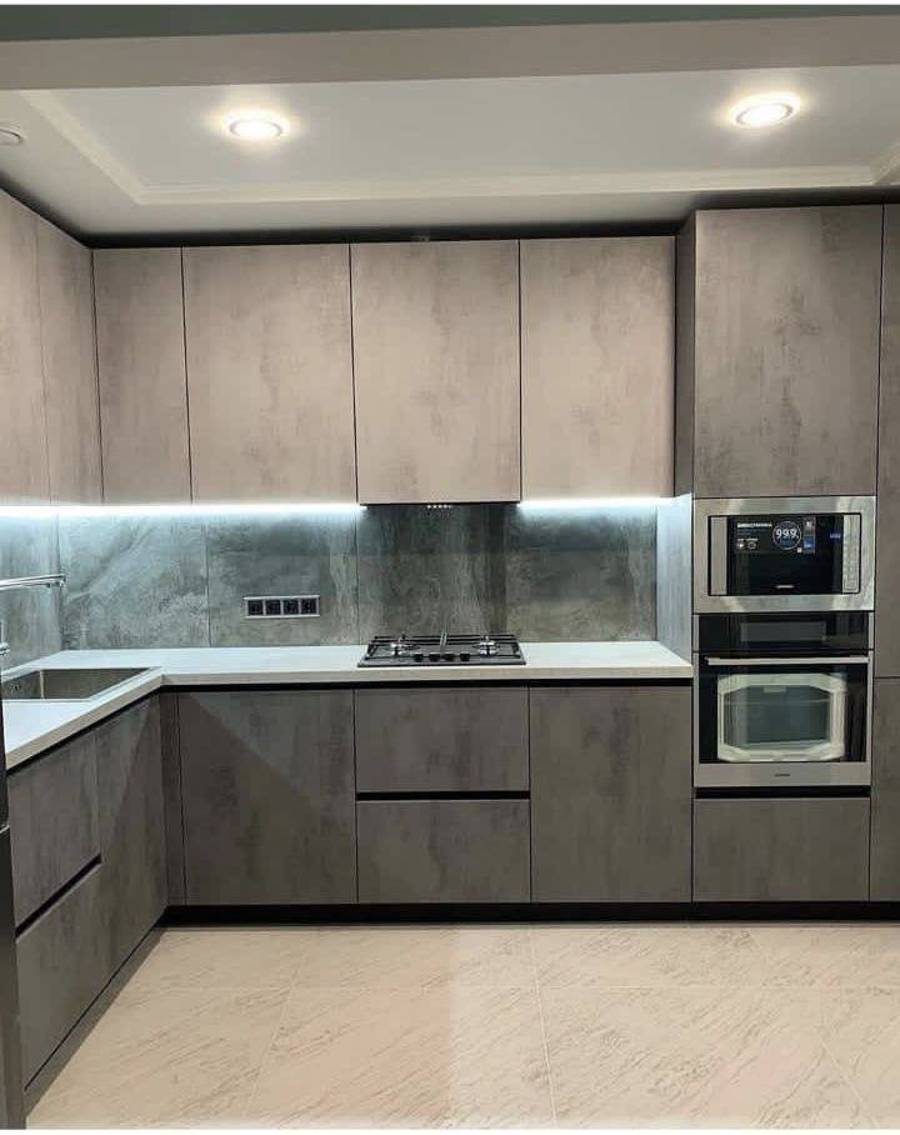 کابینت طوسی با چه رنگی ست میشه