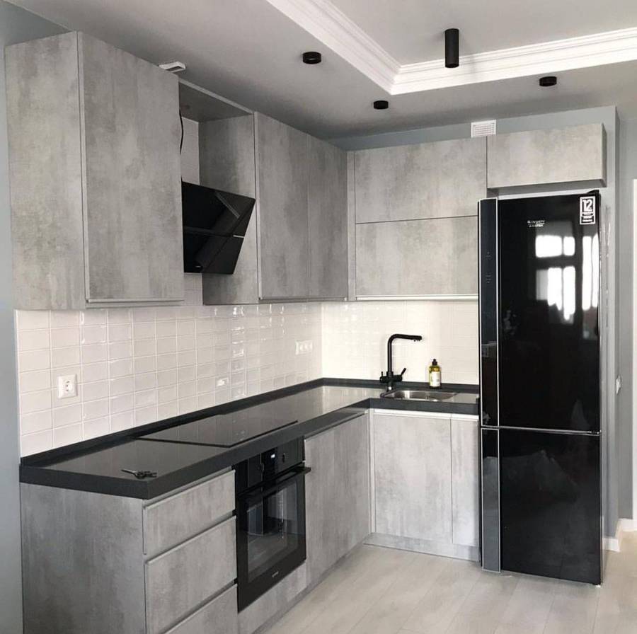 مدل کابینت طوسی شیک