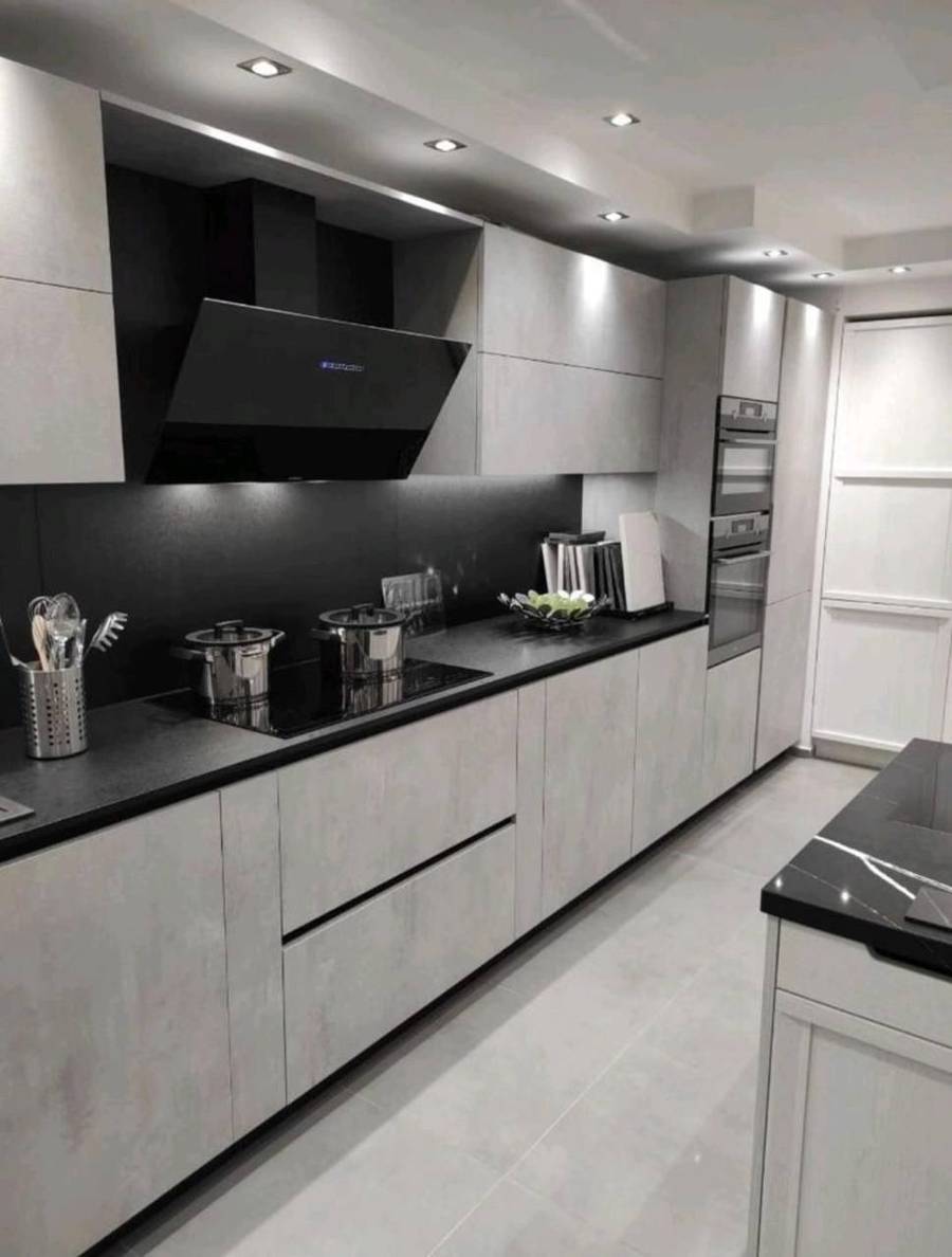 مدل کابینت طوسی خاص