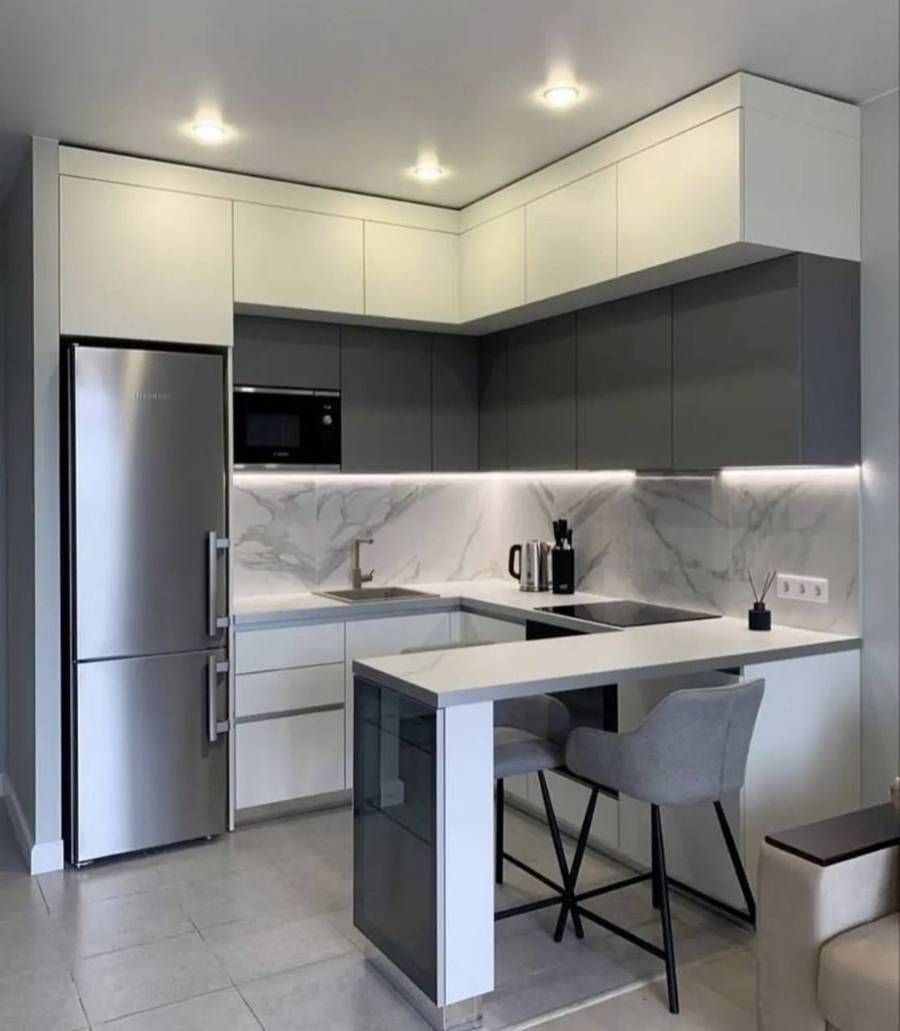 کابینت طوسی روشن