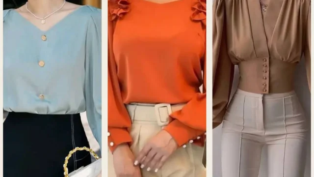 مدل بلوز زنانه مجلسی شیک؛ برای خانم های جوان و با سلقه