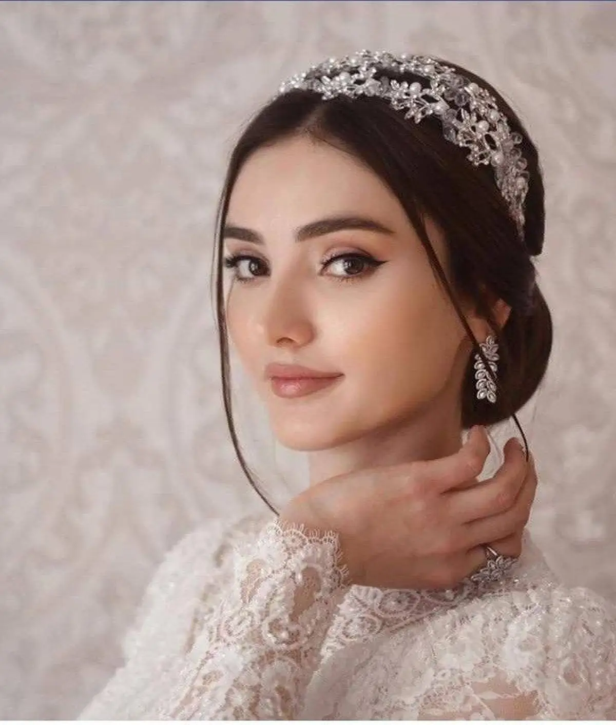 مدل آرایش عروس ساده