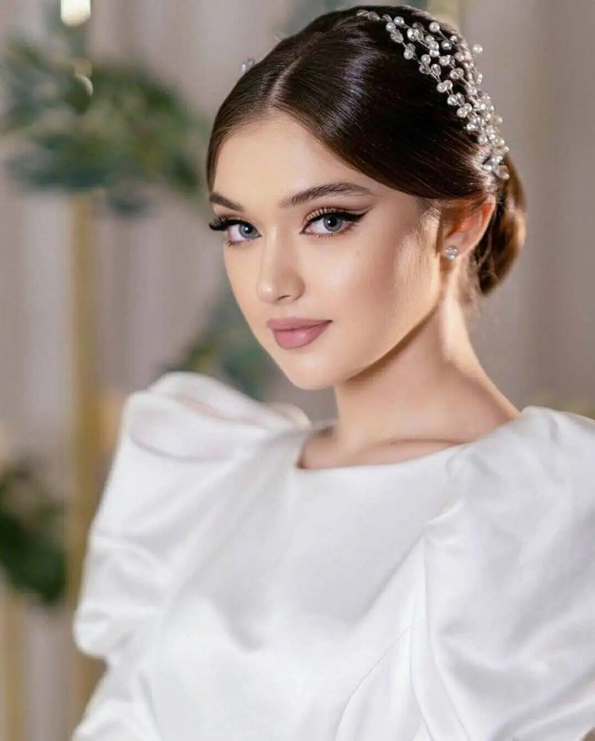 مدل آرایش عروس ساده زیبا