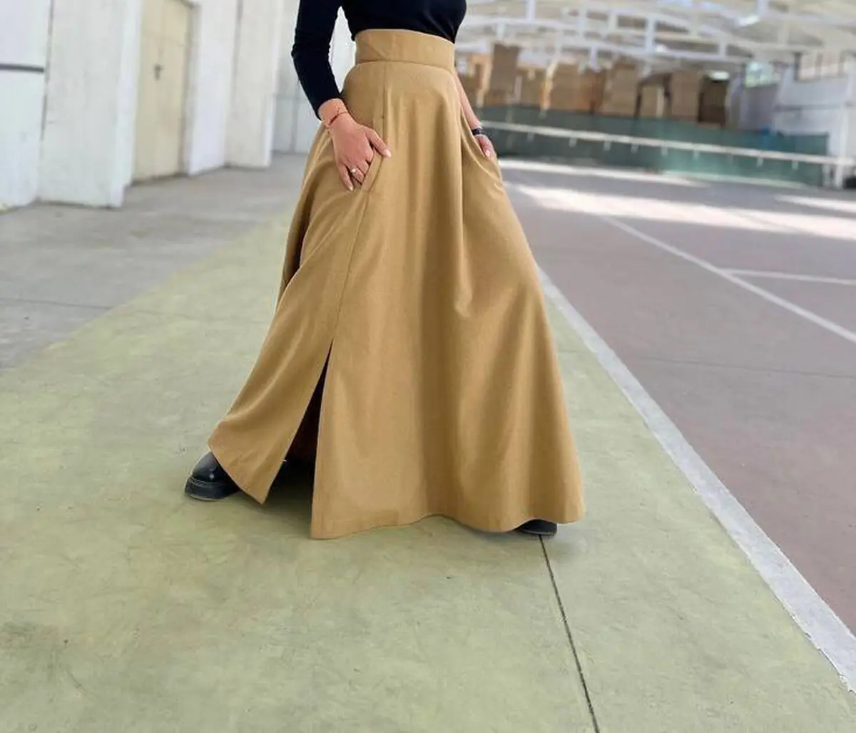 دامن بلند زنانه 