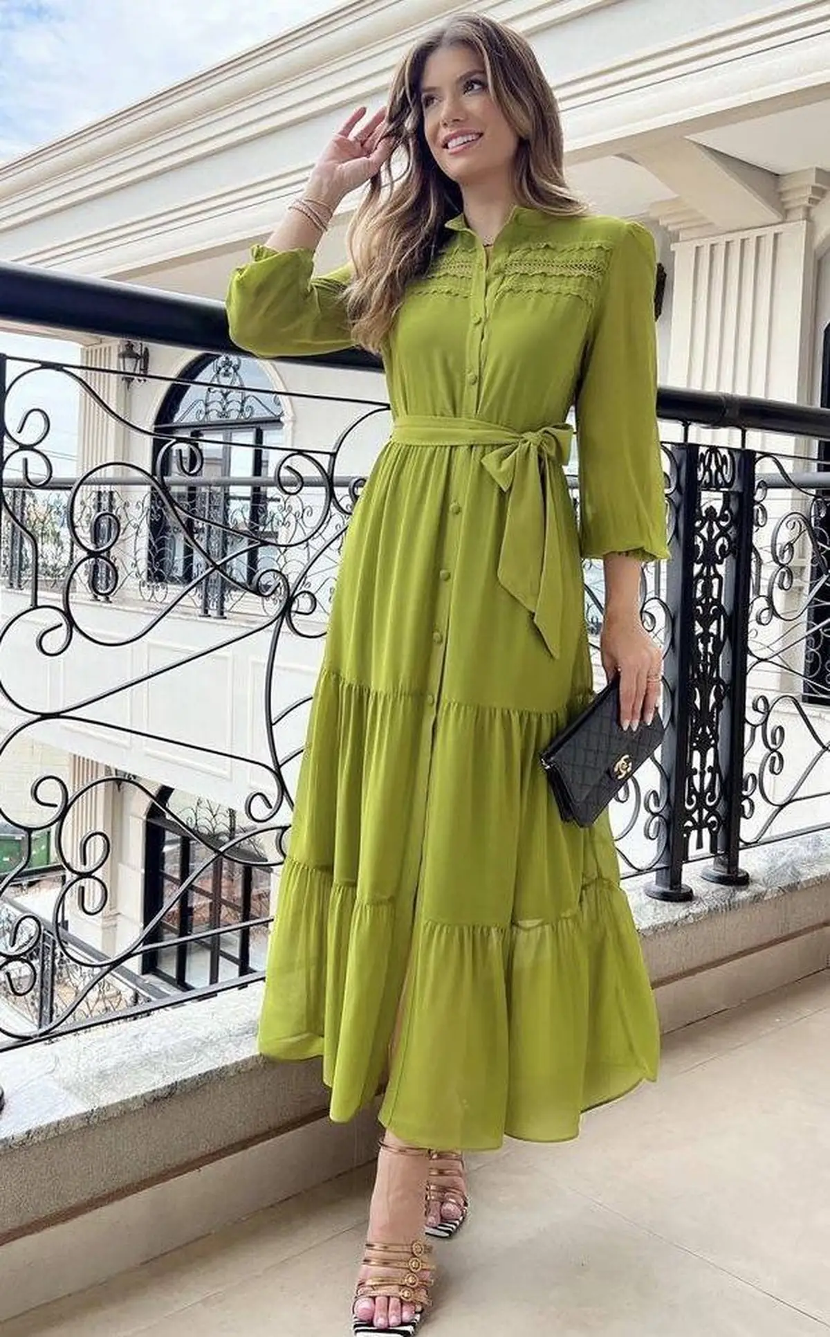 مدل پیراهن نخی اینستا