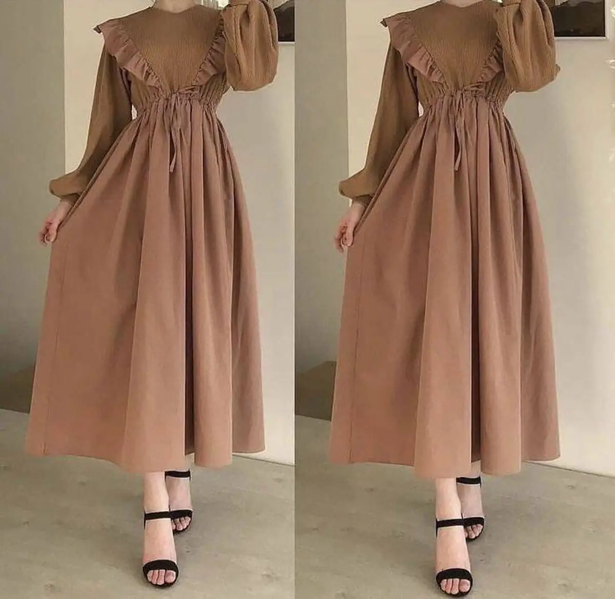 لباس ساتن مجلسی تابستانی