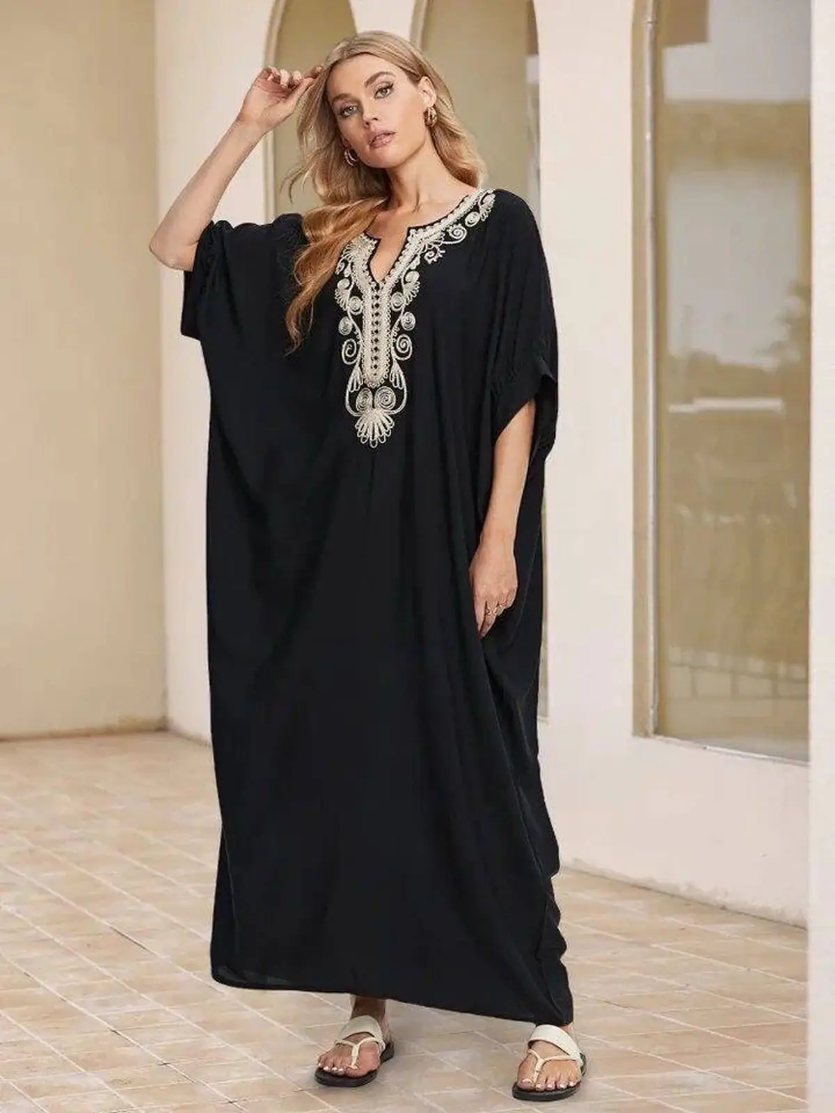 کفتان ساتن بلند