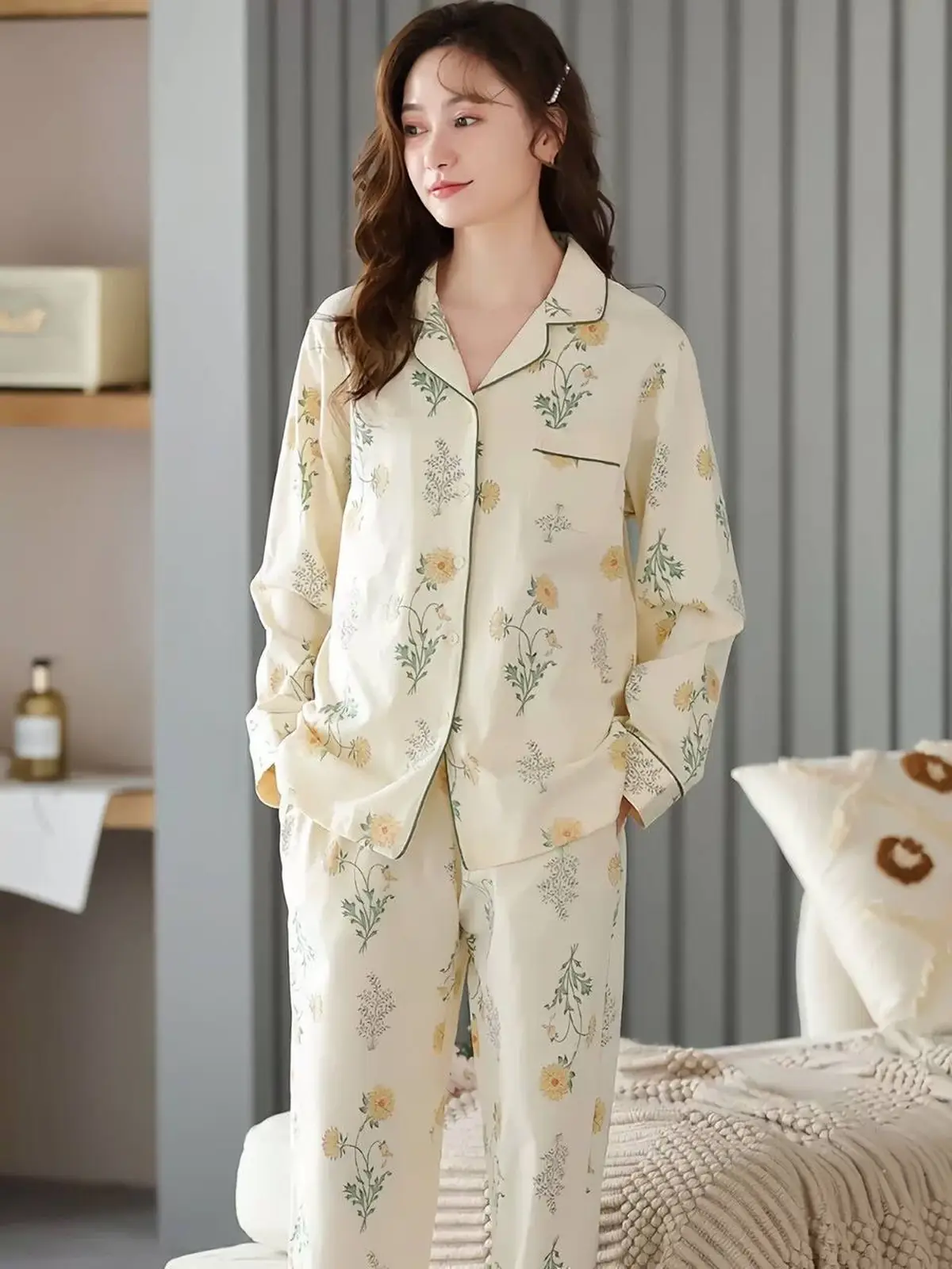 لباس خواب نخی