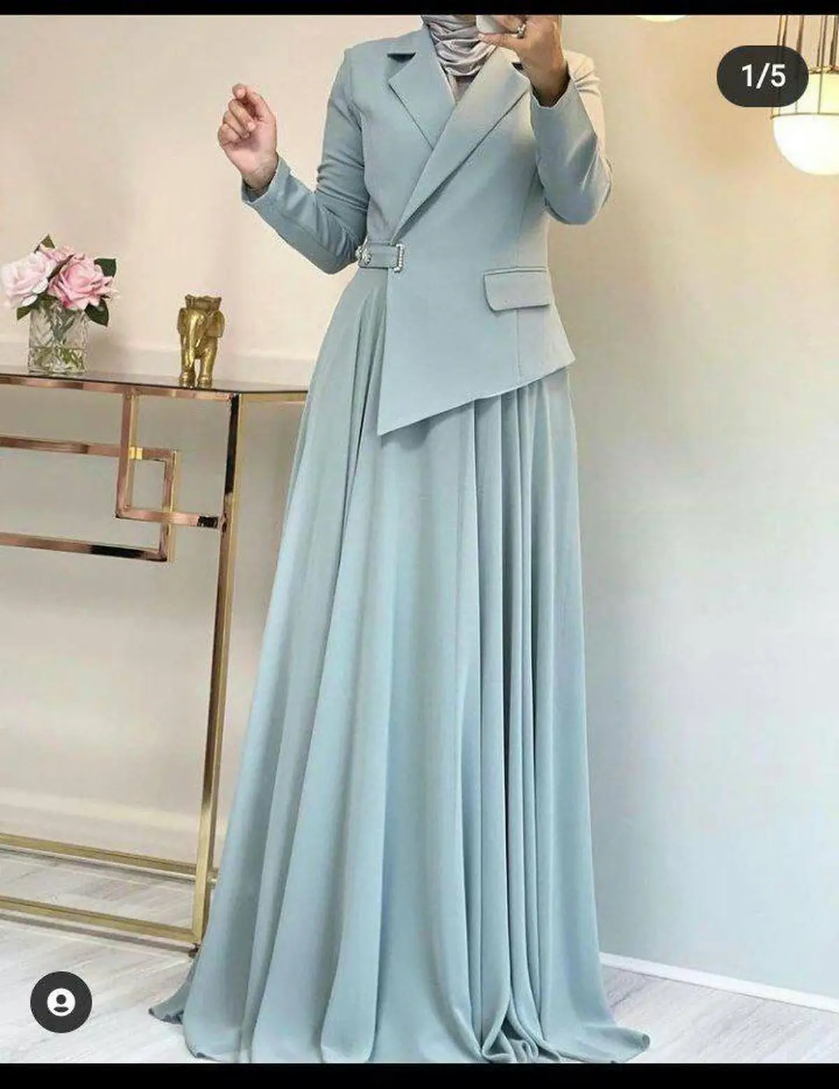 مدل لباس خانگی بلند برای عید 