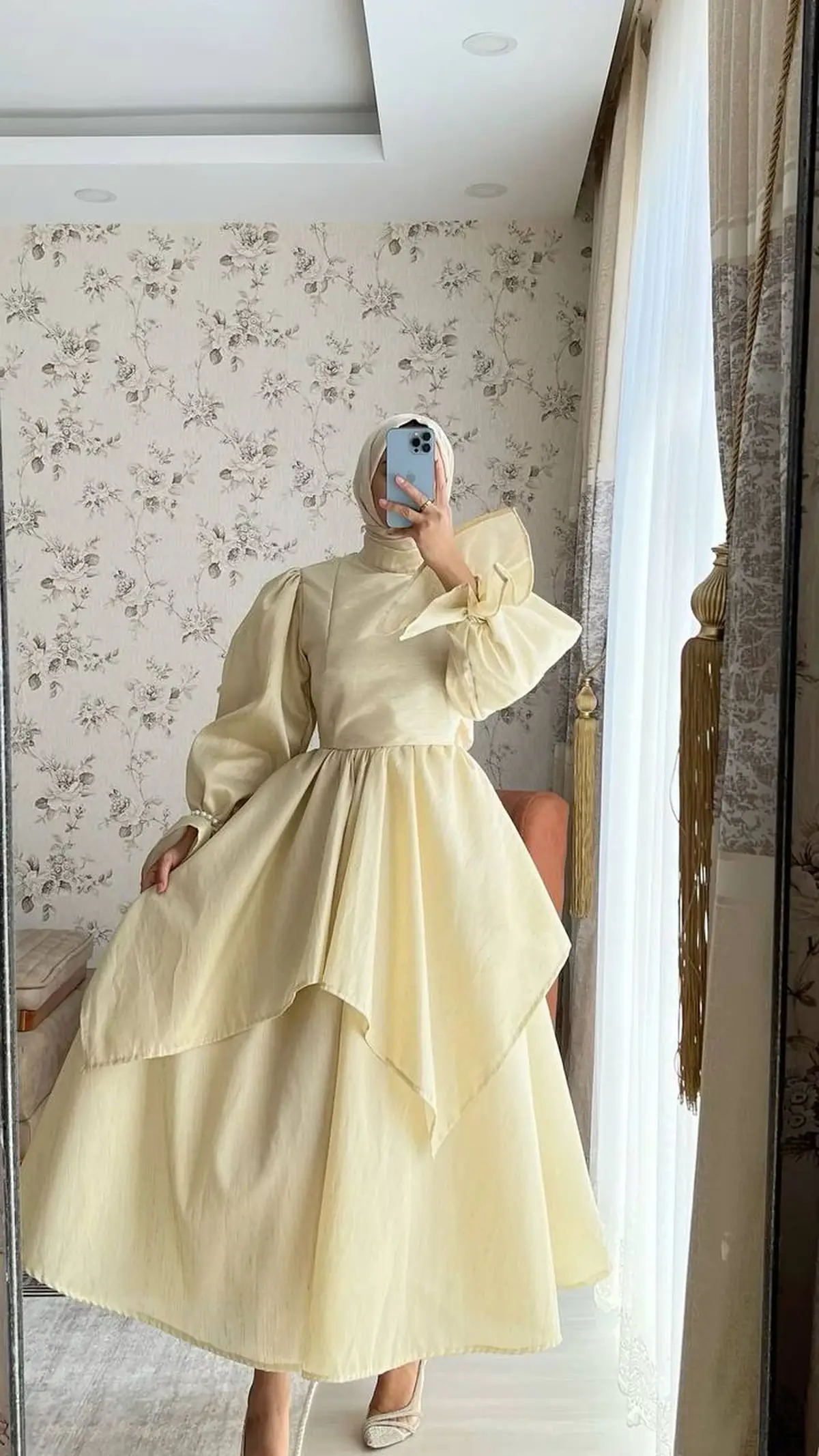 مدل لباس مجلسی ساده و شیک زنانه بلند