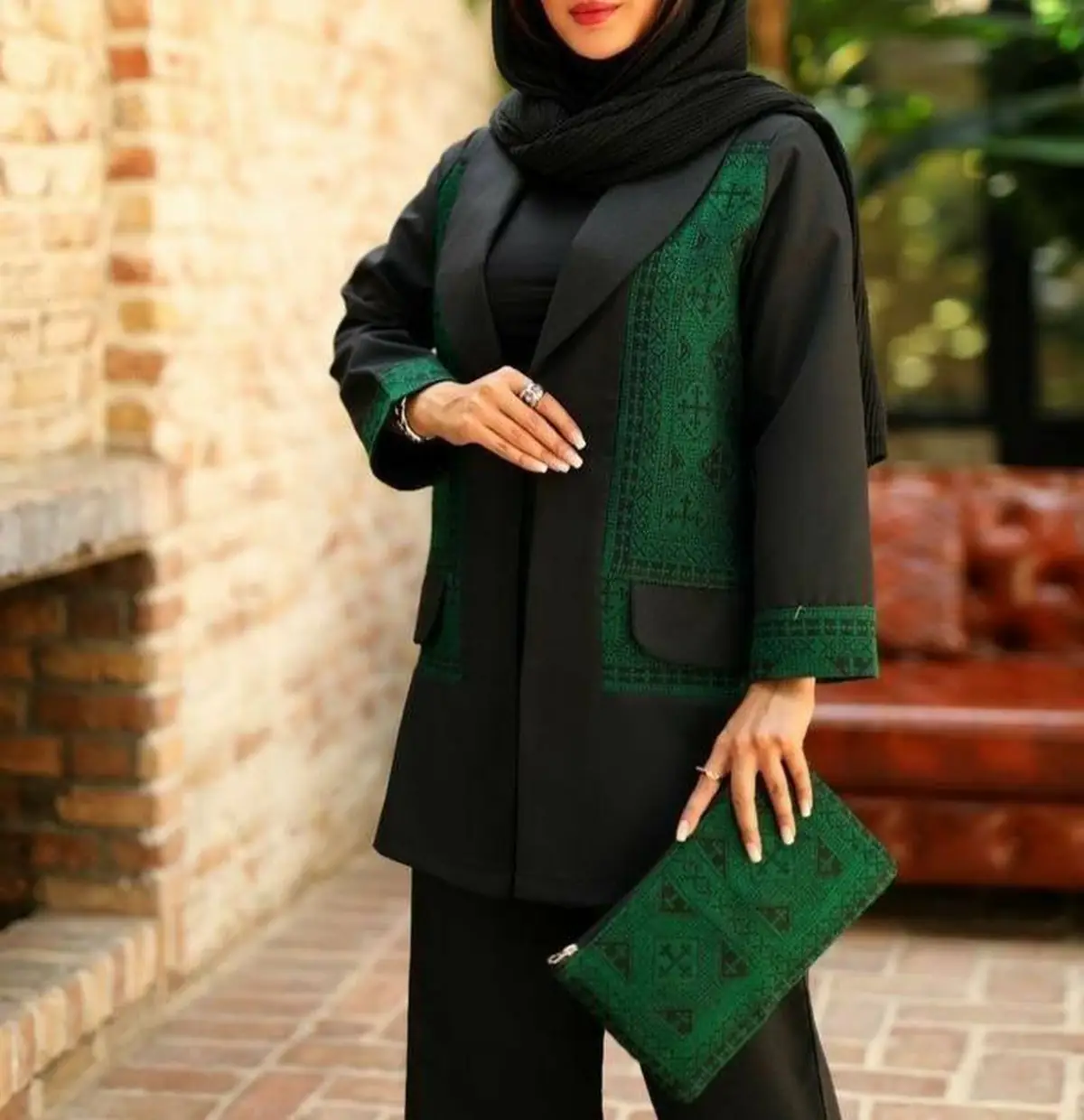 مانتو کتی با شلوار دمپا 