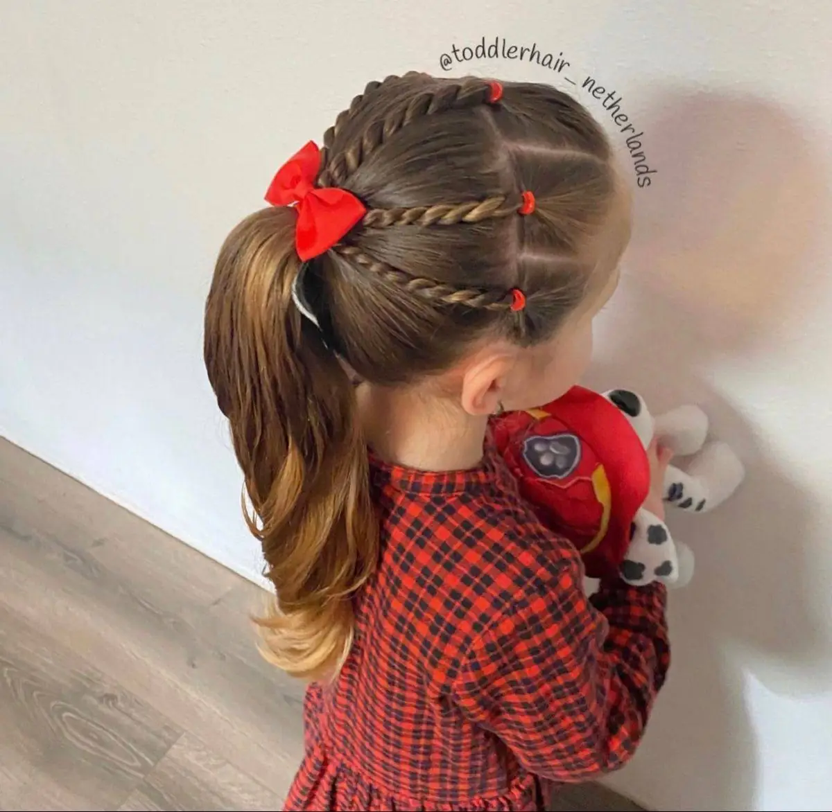 آموزش مدل مو بچه گانه دختر