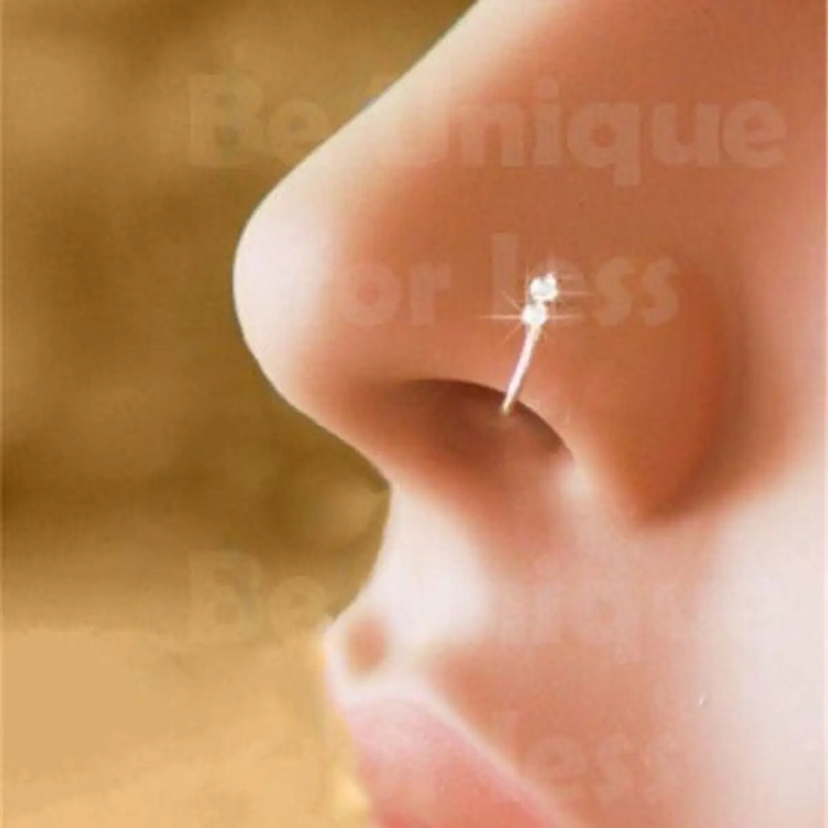 پیرسینگ بینی بدون سوراخ 