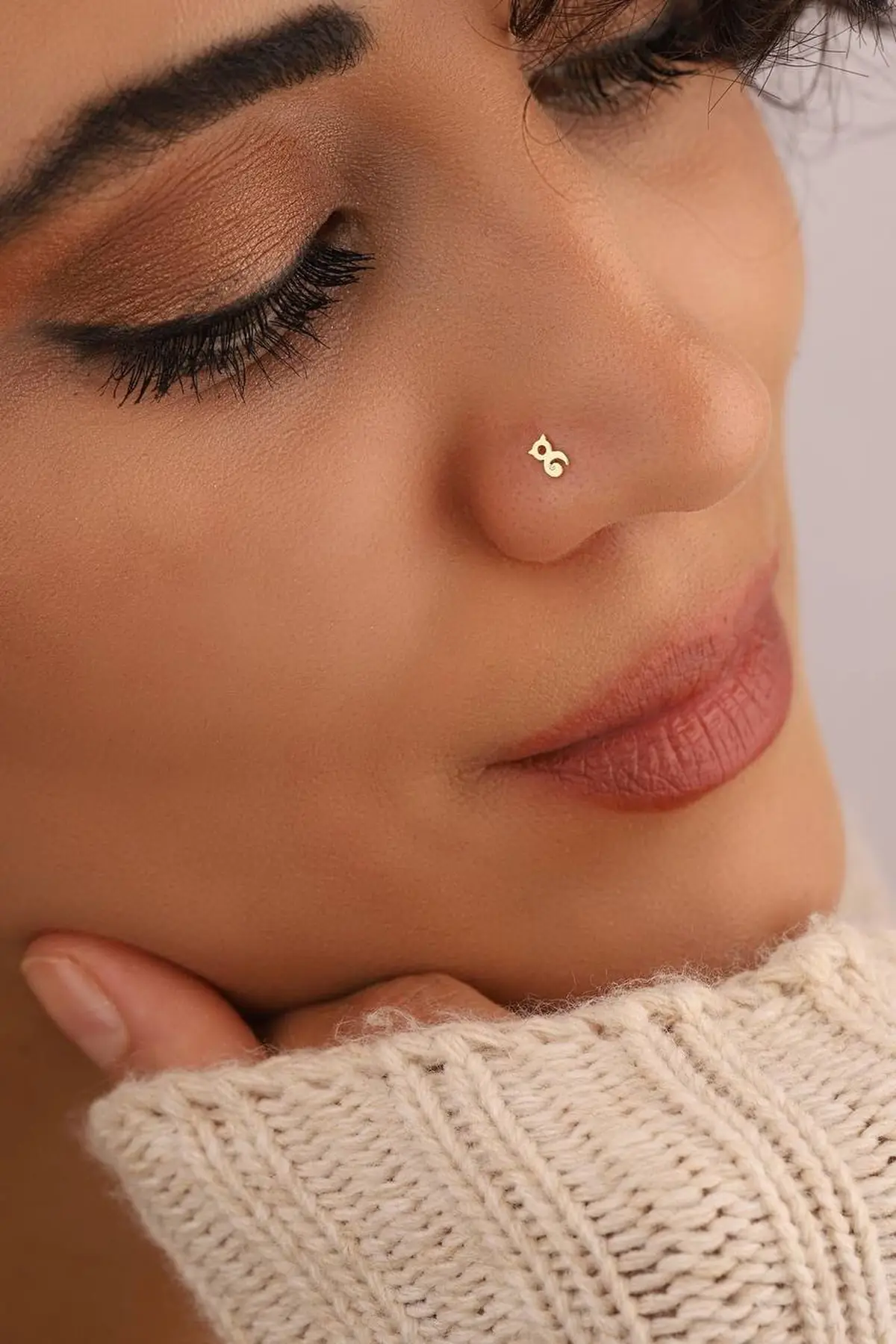 پیرسینگ نقره بینی