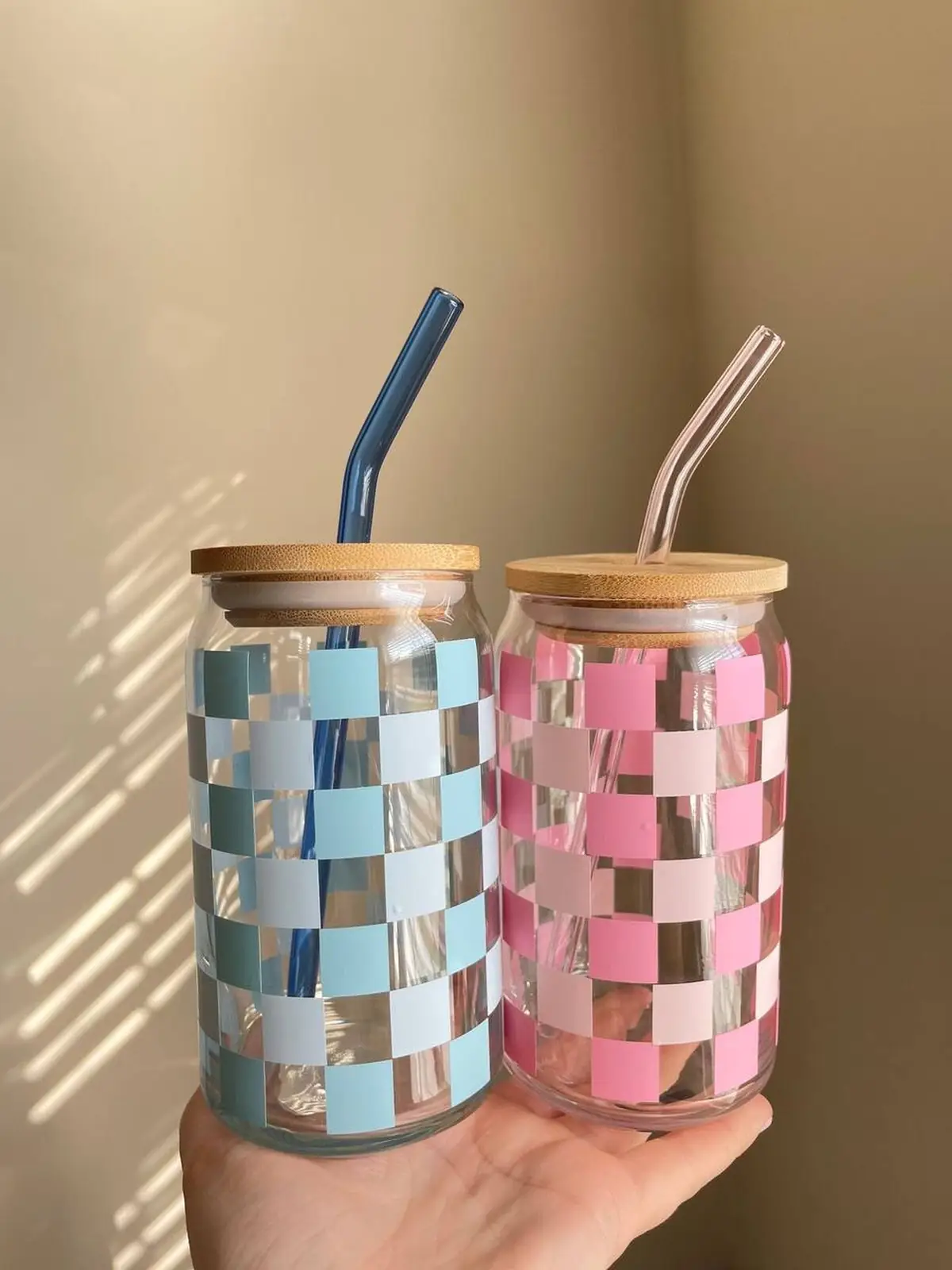 ماگ شیشه ای طرح دار 1403