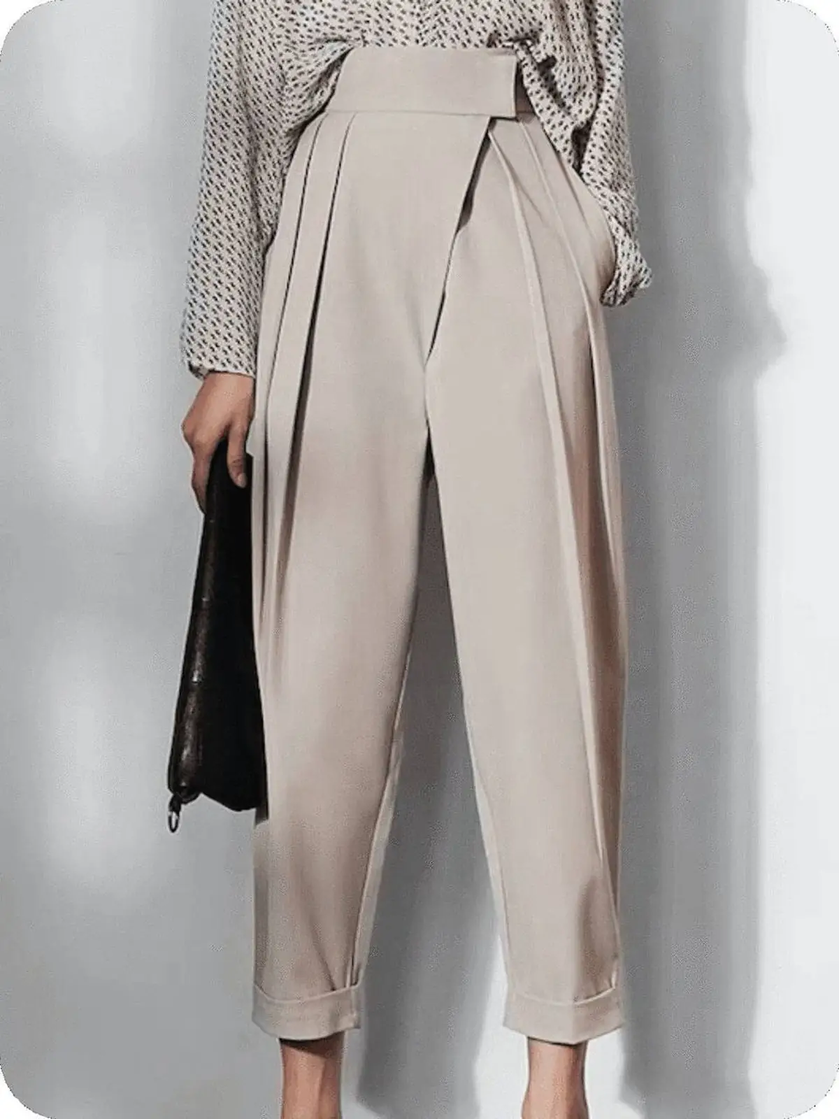 شلوار پارچه ای زنانه 