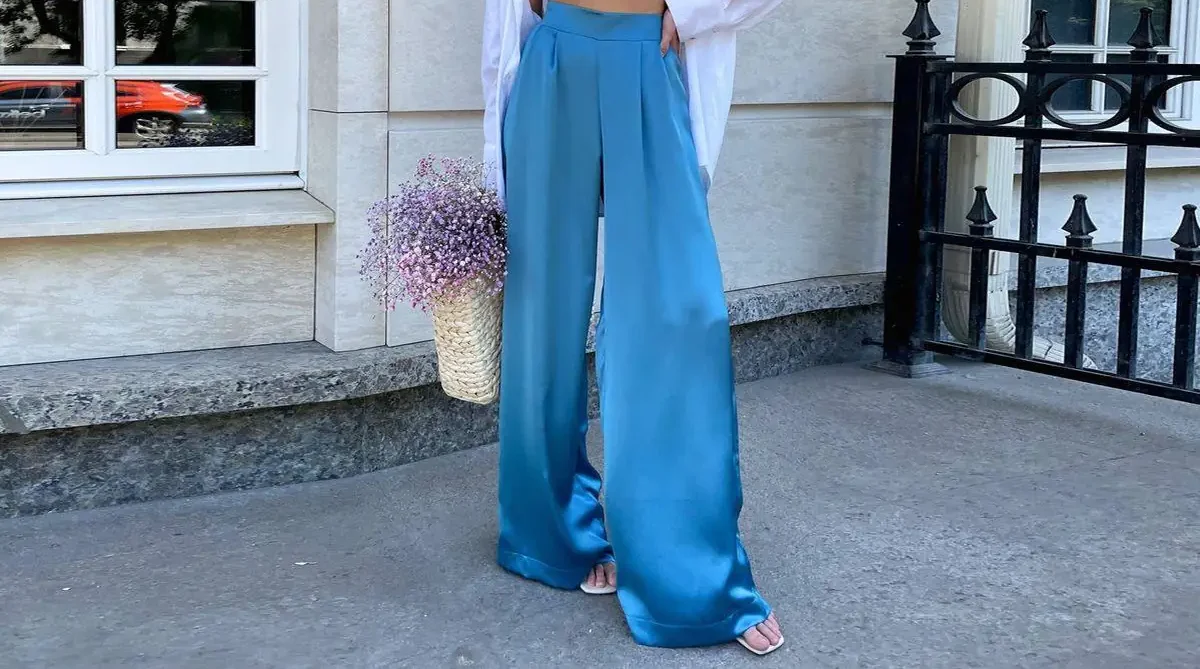 شلوار پلیسه زنانه 
