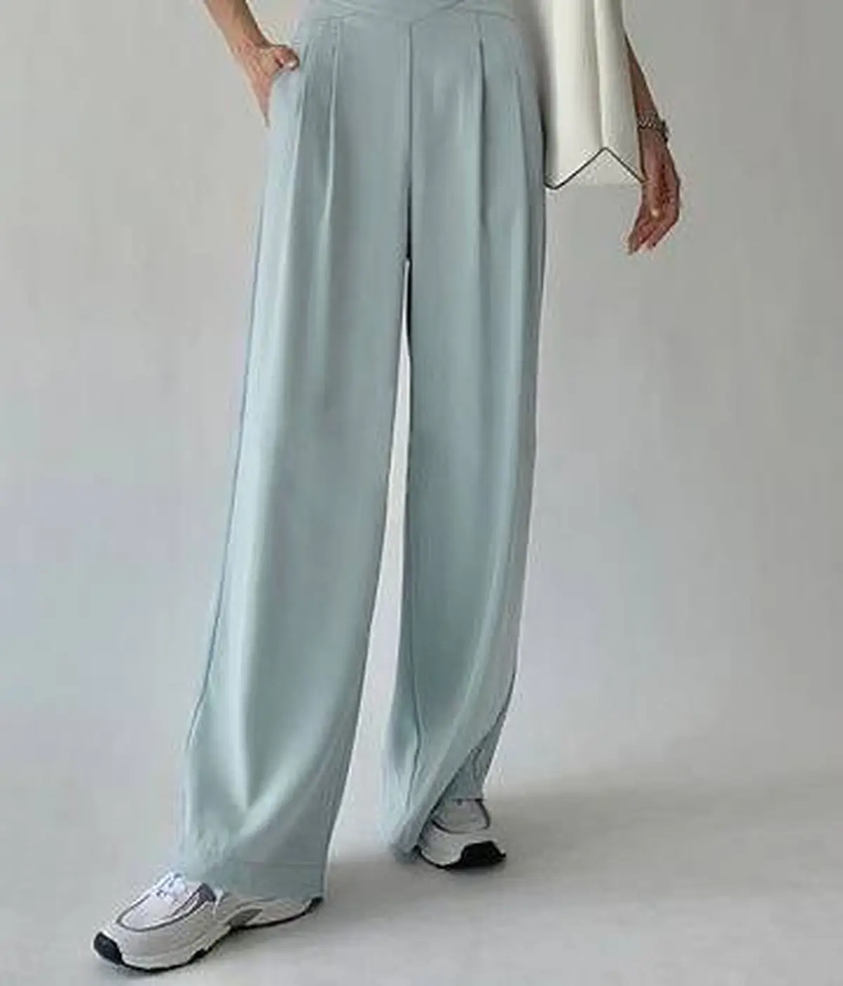 مدل شلوار پارچه ای زنانه راسته 