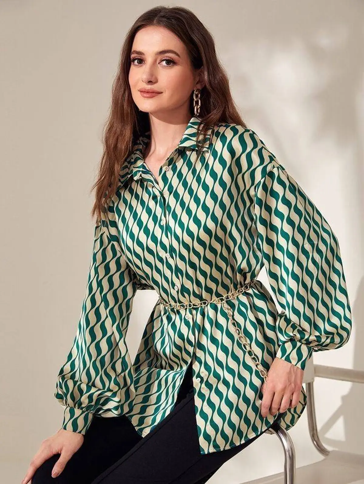 شومیز زنانه مجلسی ساده