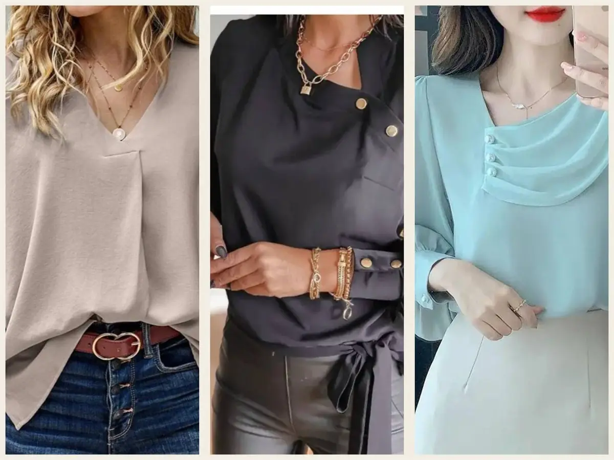 مدل شومیز مجلسی زنانه شیک زیبا