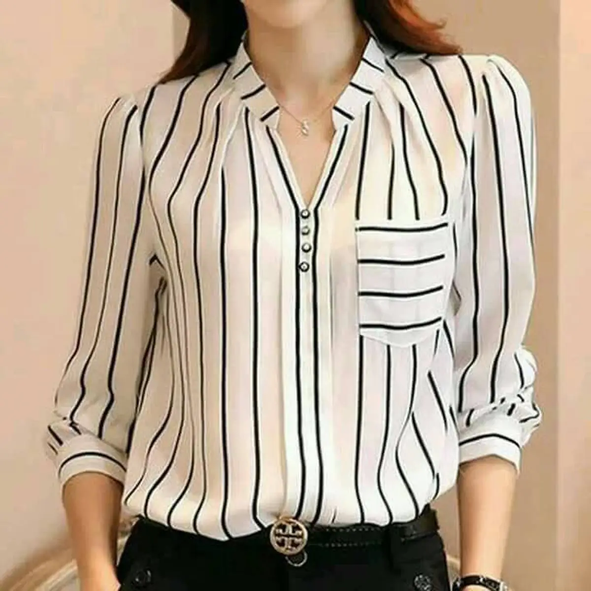 مدل شومیز گلدار بلند زنانه 