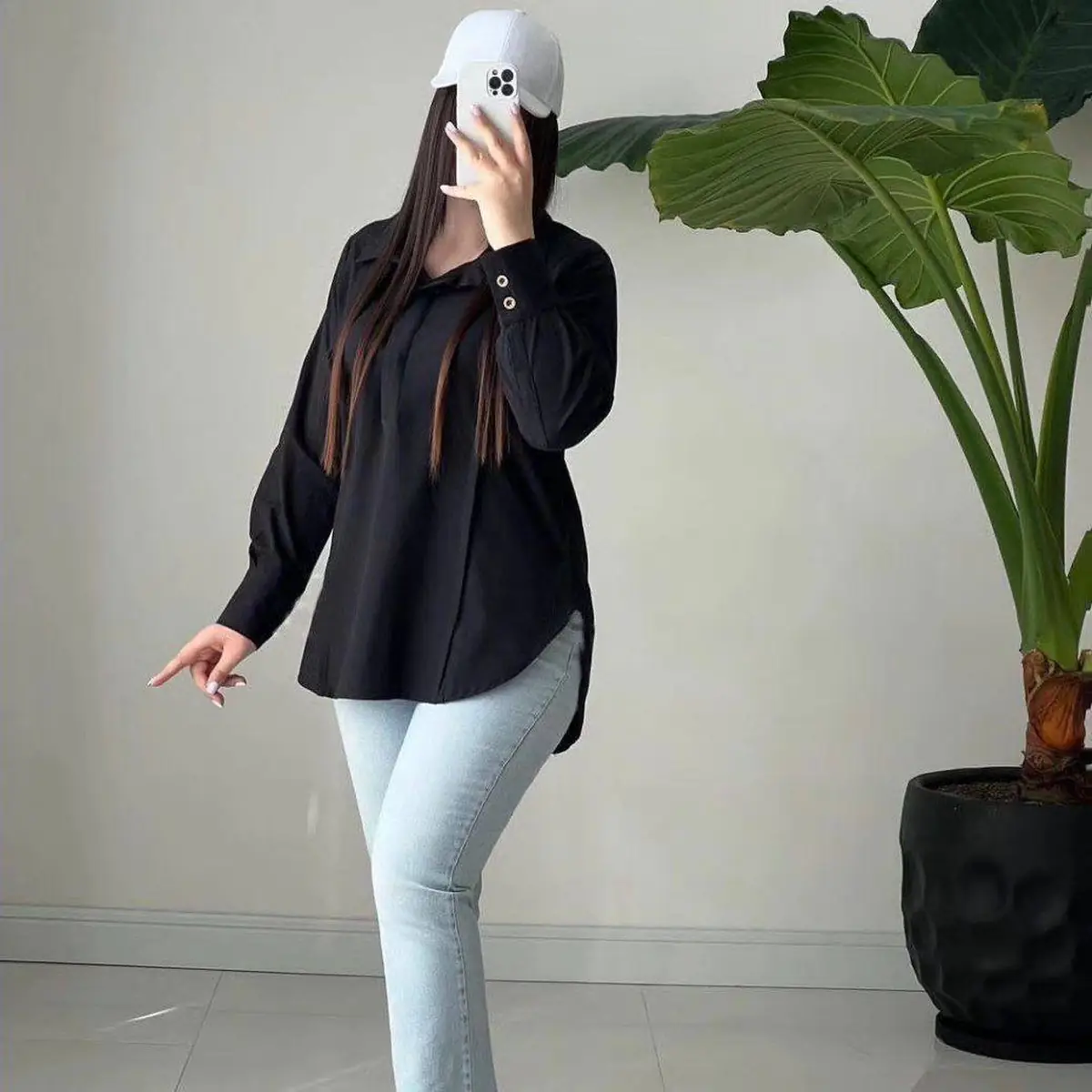 شومیز مشکی اسپرت 