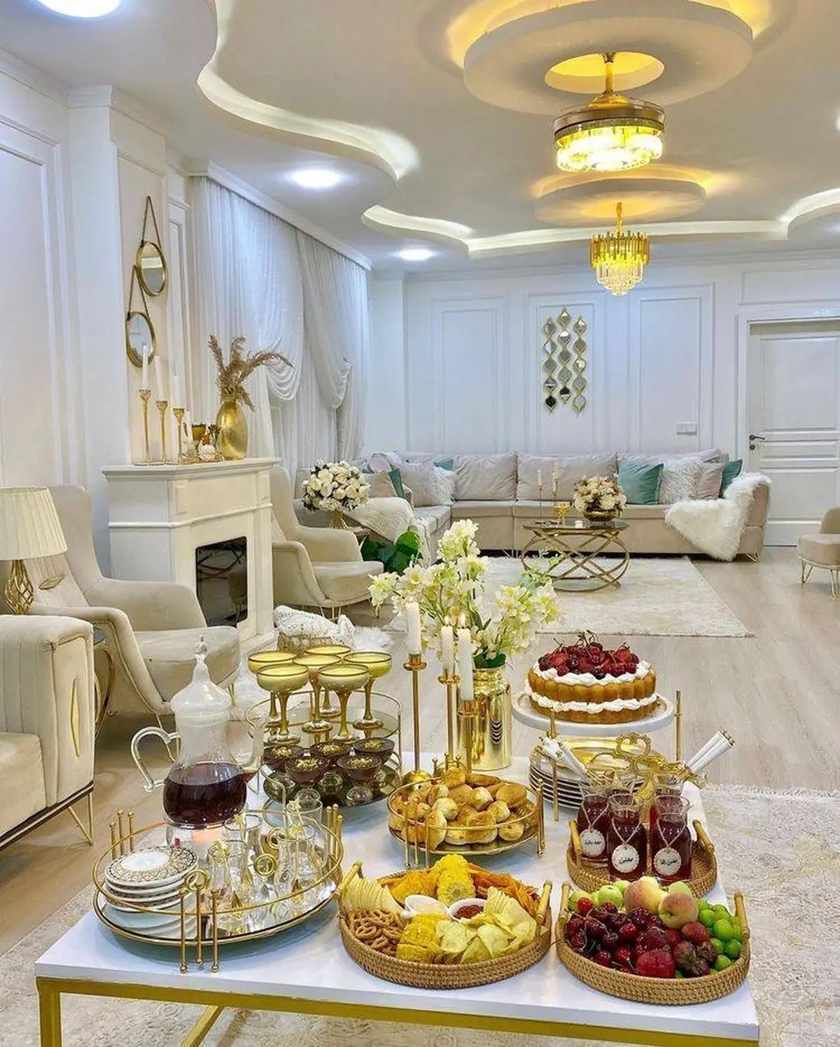 ظرف دکوری برای روی می