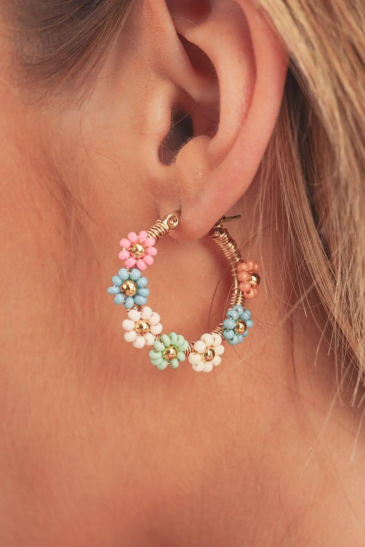 گوشواره حلقه ای جدید 