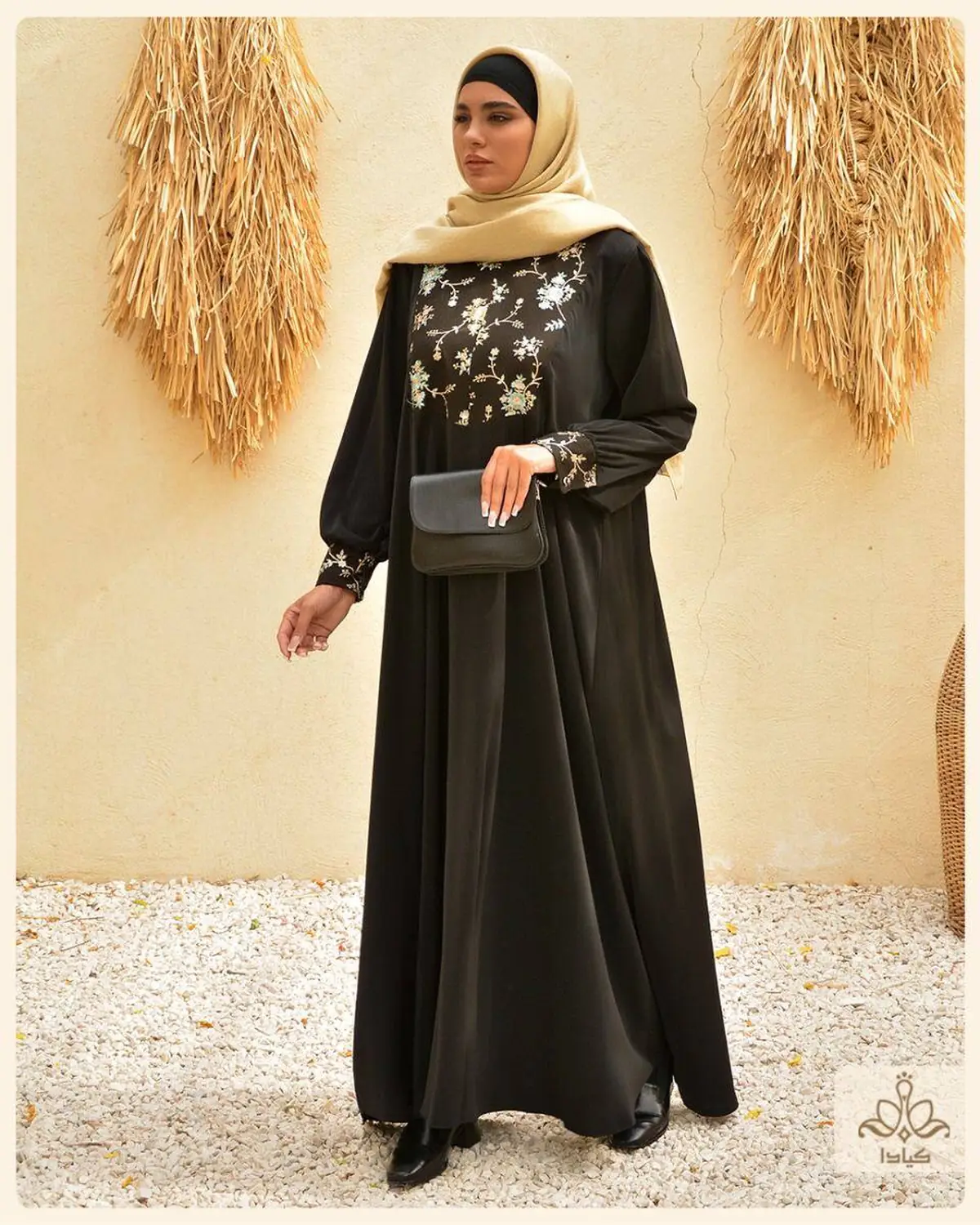 مانتو عبایی ساده 2024 