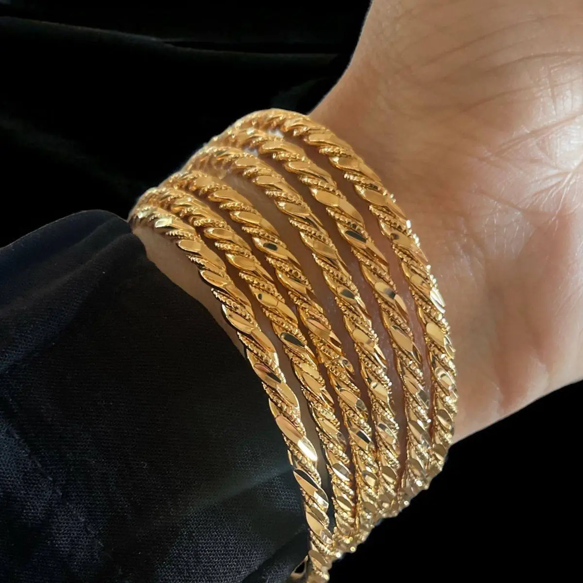 النگو طلا زنانه جدید جذاب