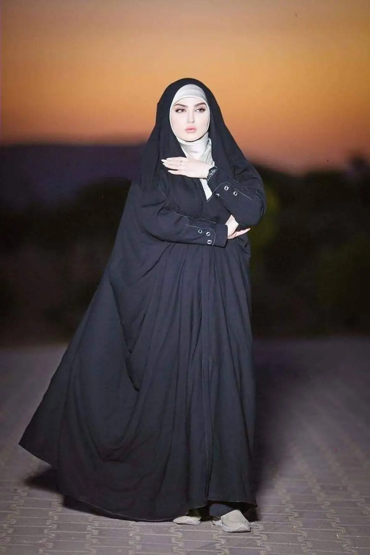 چادر مشکی محرمی شیک