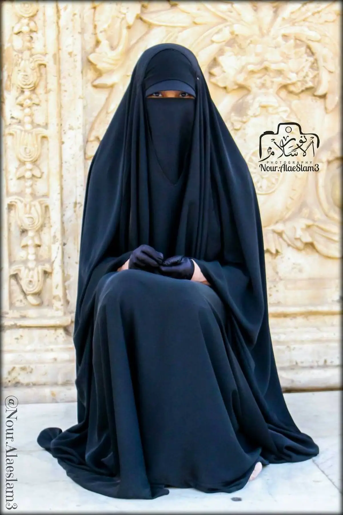 چادر مشکی محرمی زیبا