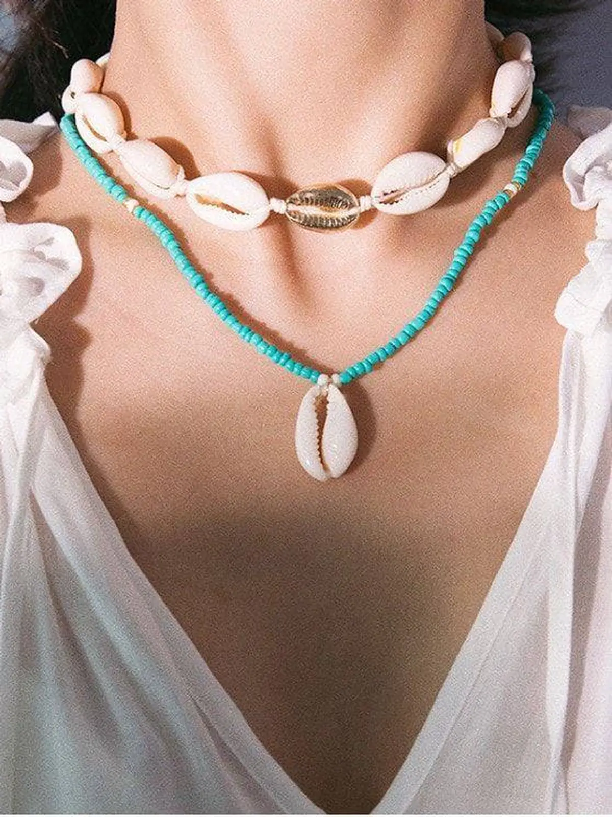 گردنبند مهره ای دخترانه