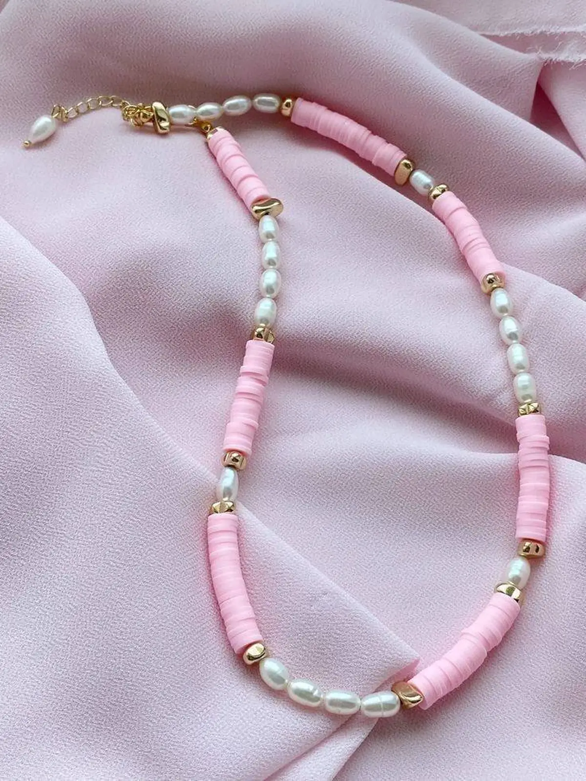 گردنبند مهره ای دخترانه جذاب