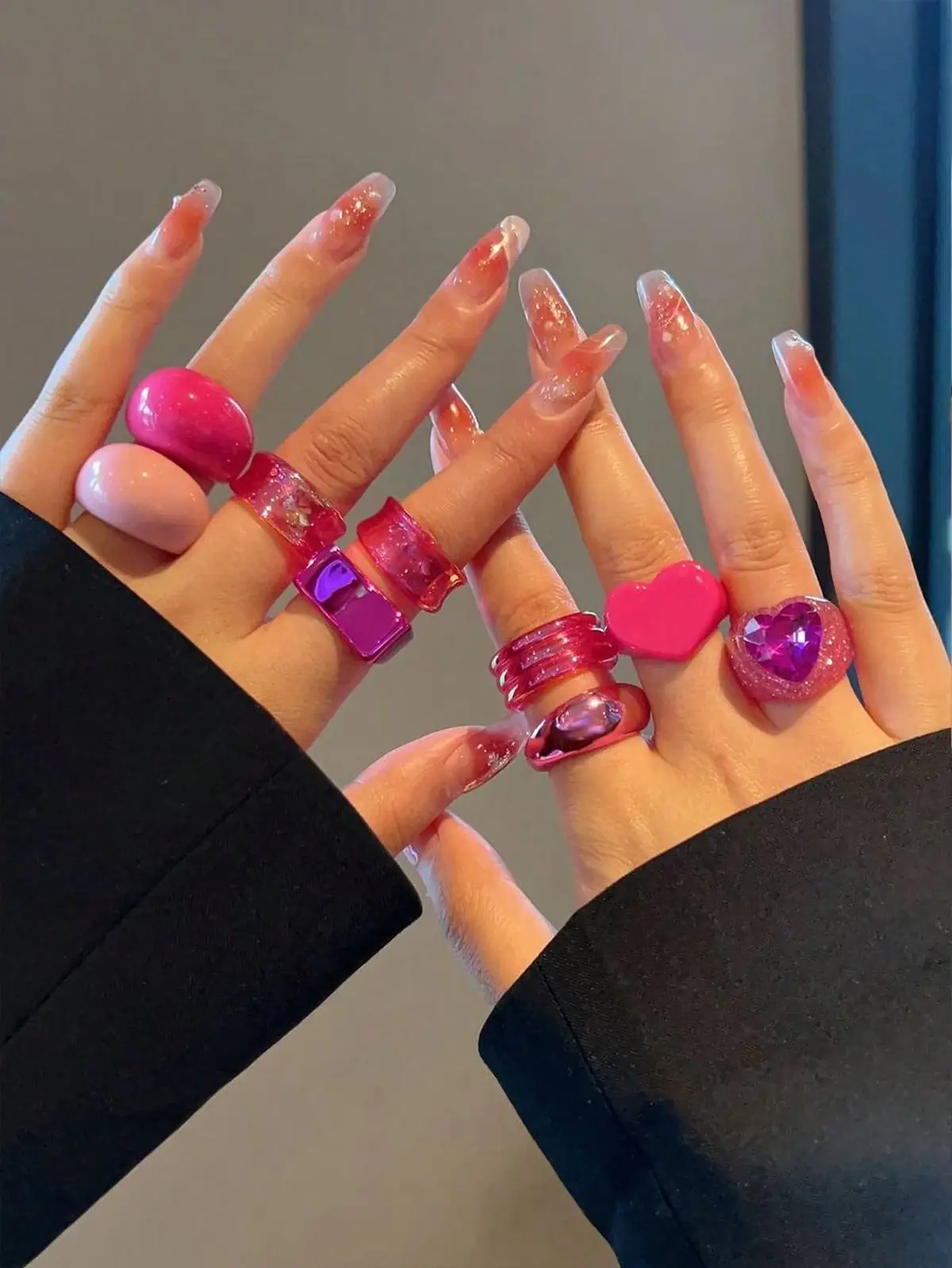 حلقه های درشت فانتزی 