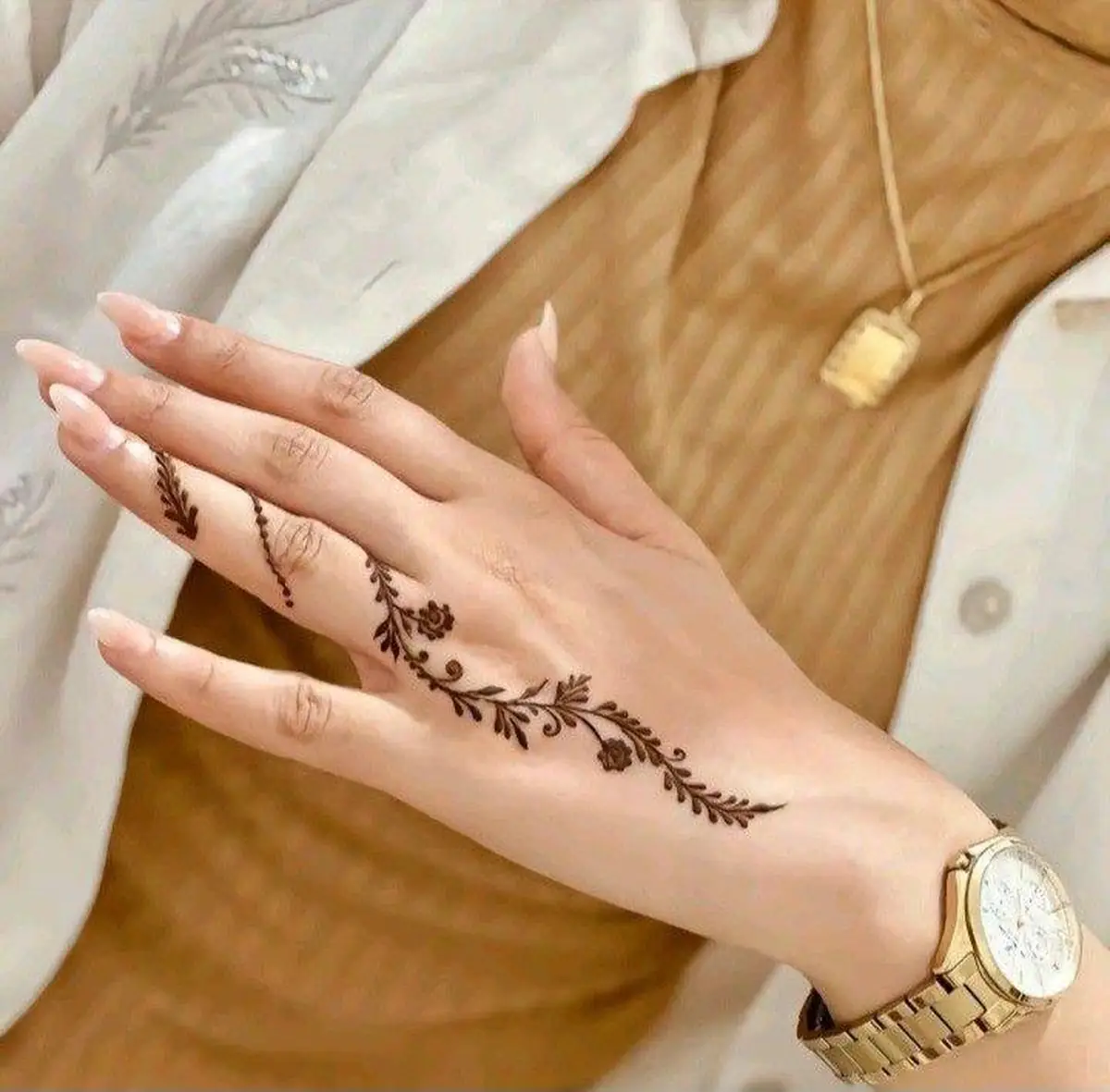  حنای پشت دست جدید