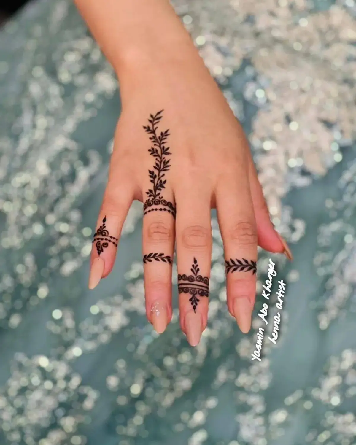 عکس نقش حنا جدید 