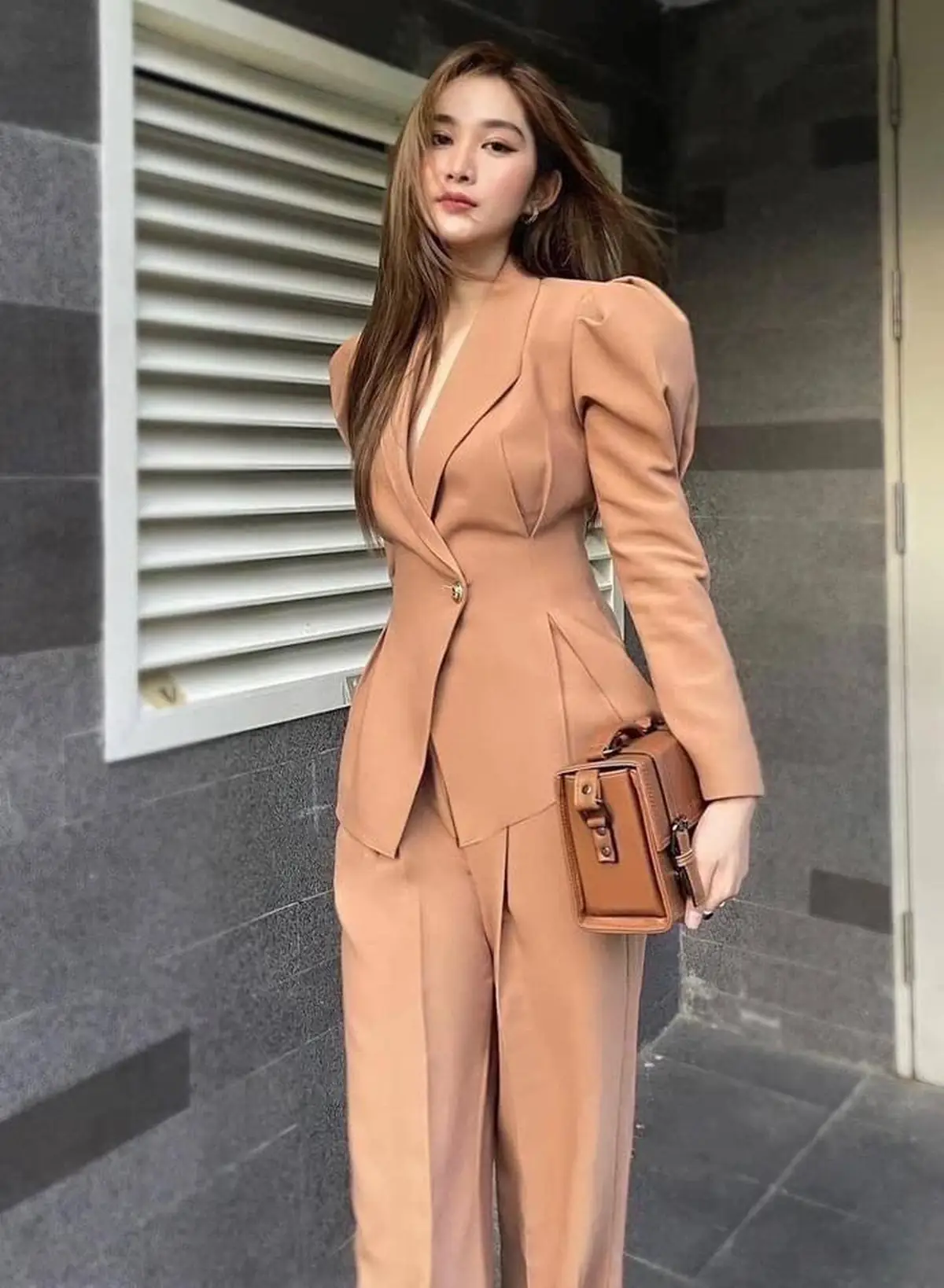 مدل کت و شلوار کرپ زنانه