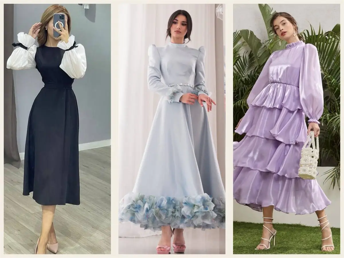 لباس مجلسی زنانه مزونی خاص