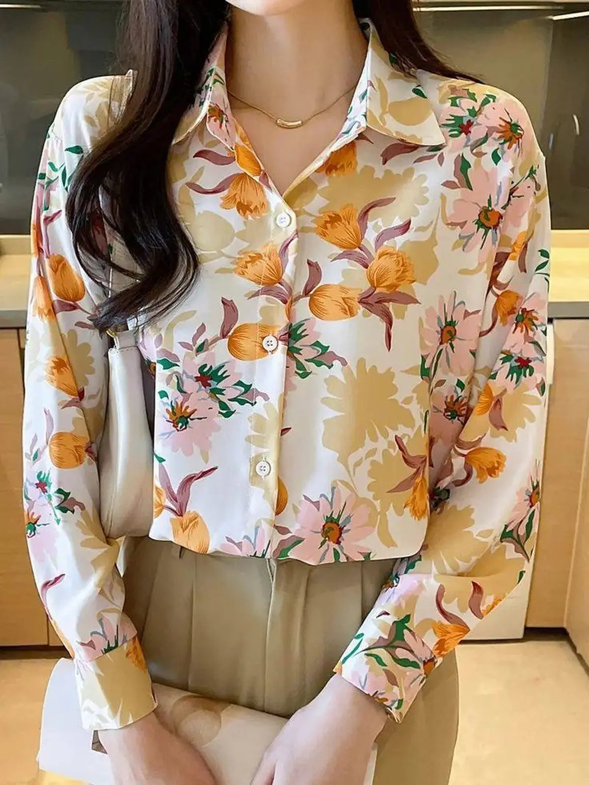 شومیز زنانه بلند 
