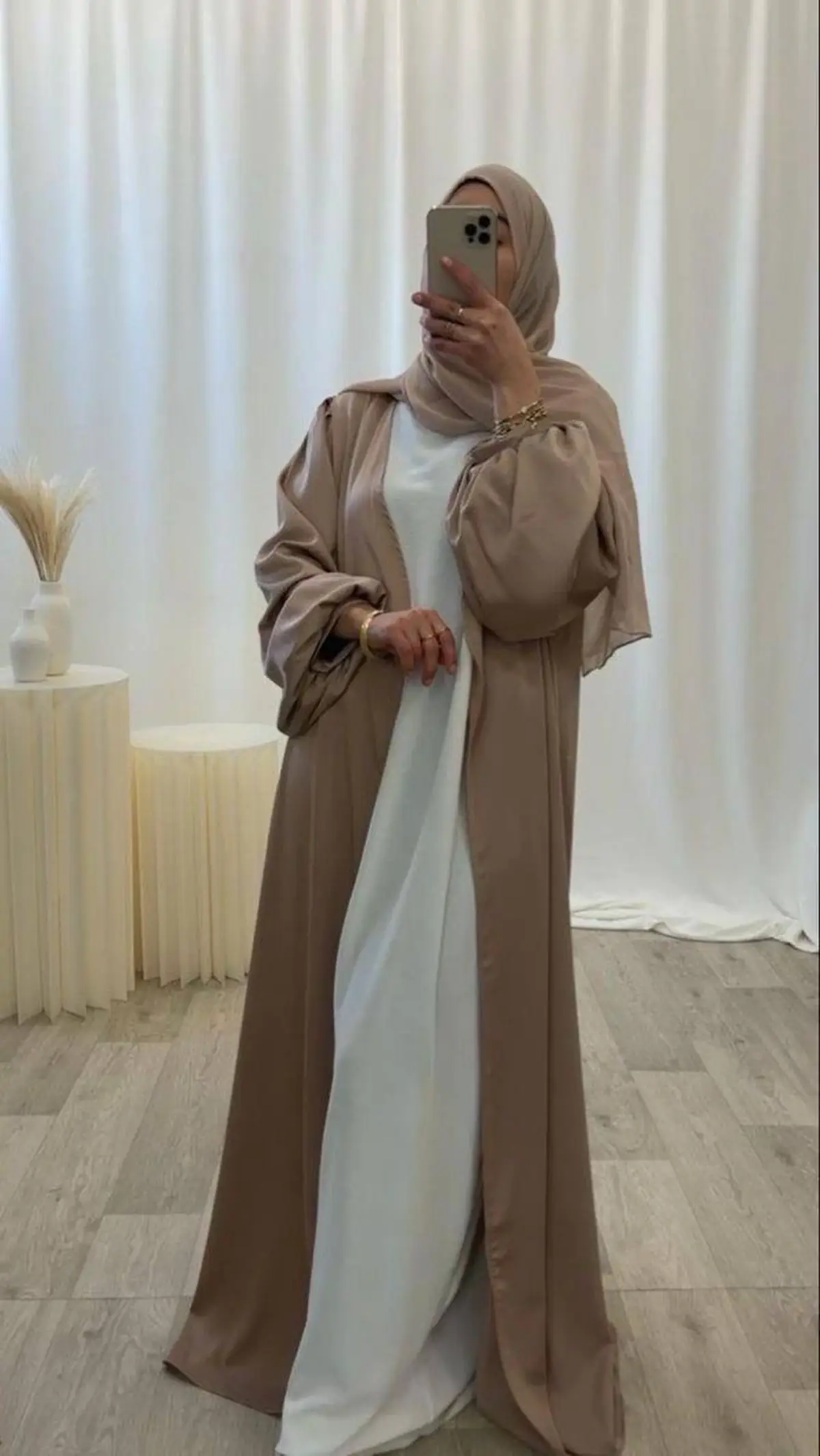 مانتو عبایی بلند زنانه جذاب