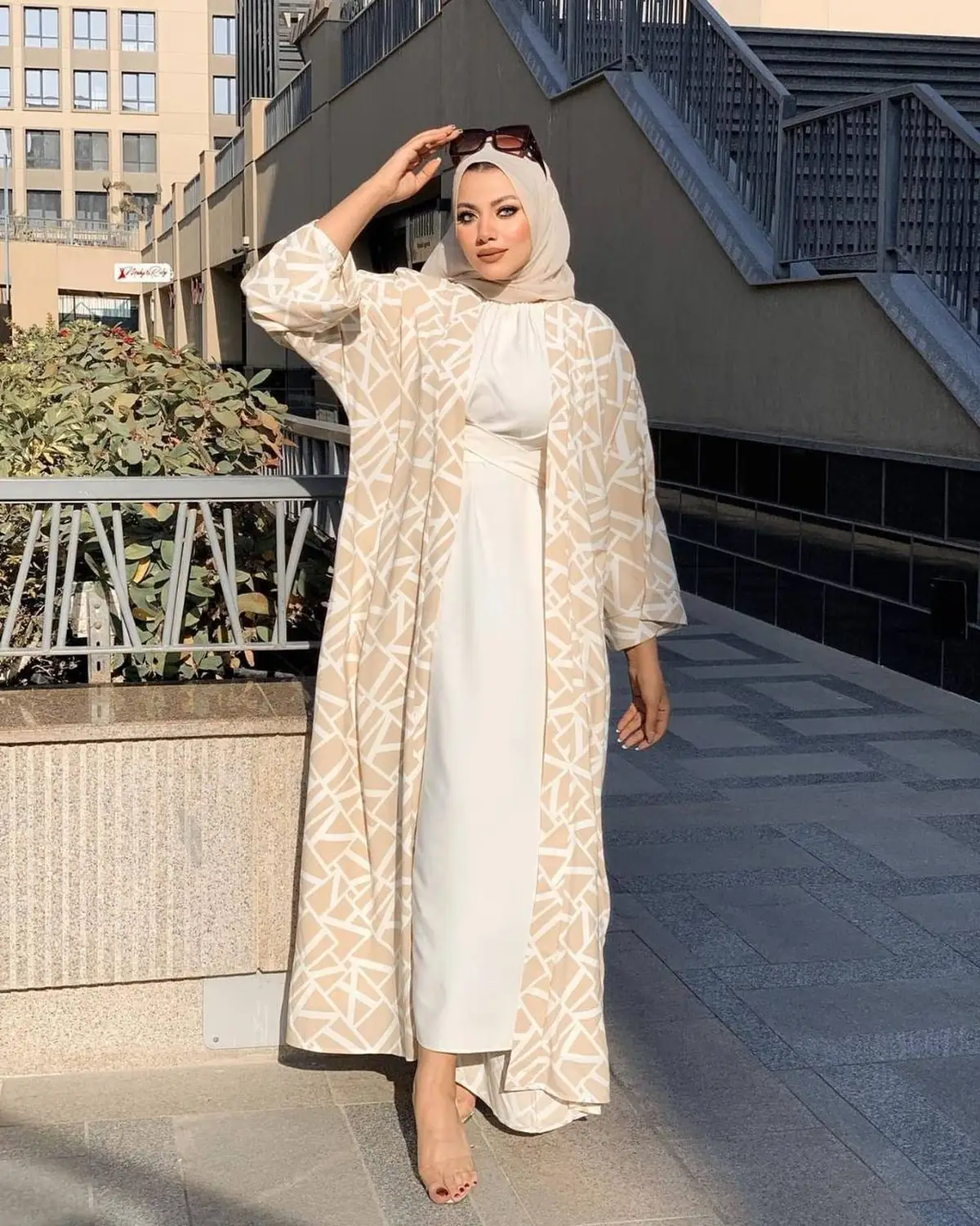 مانتو عبایی بلند زنانه لاکچری