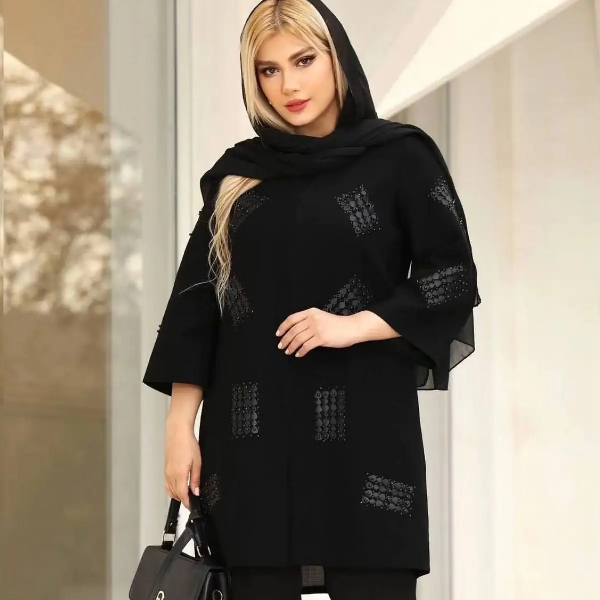 مدل مانتو تابستانی با پارچه نخی 