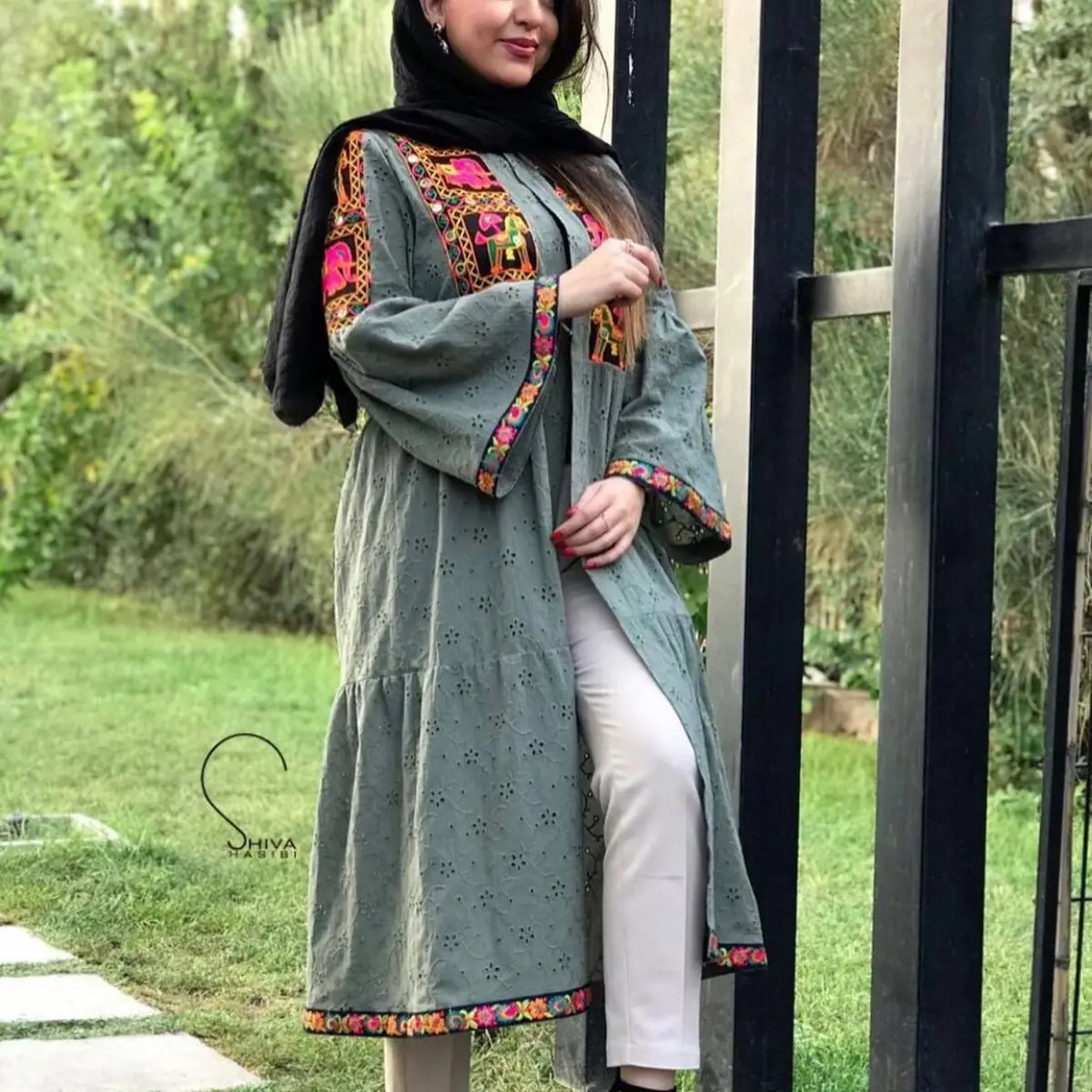 مدل مانتو سنتی جدید در اینستاگرام 