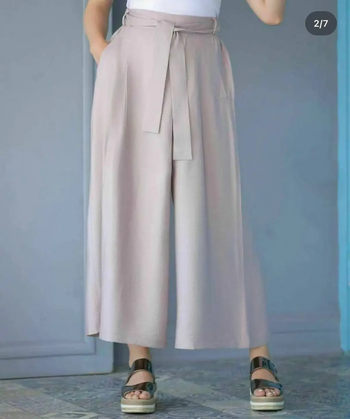 شلوار دامنی خانگی
