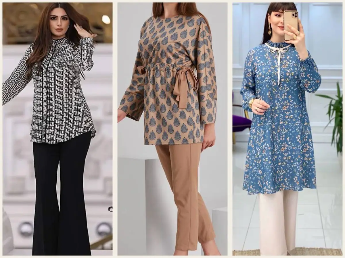 شومیز بلند شیک 1403