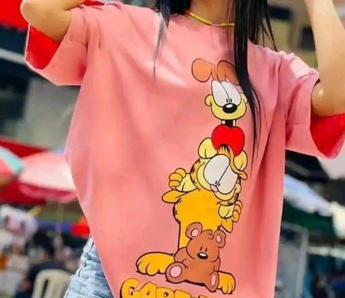 مدل تیشرت زنانه تو خونگی 